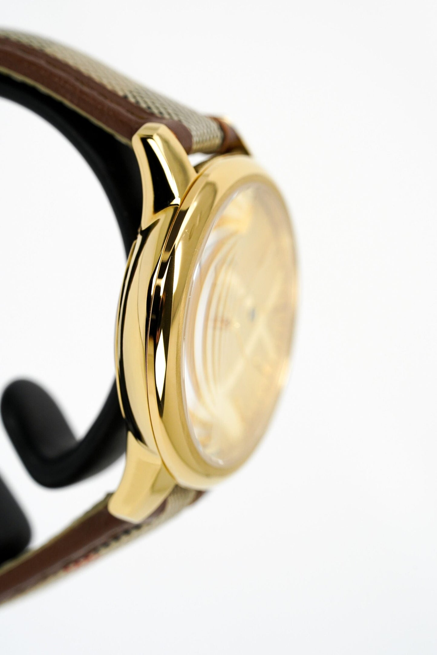 Burberry Ladies Watch The Classic Yellow Gold Bu10114