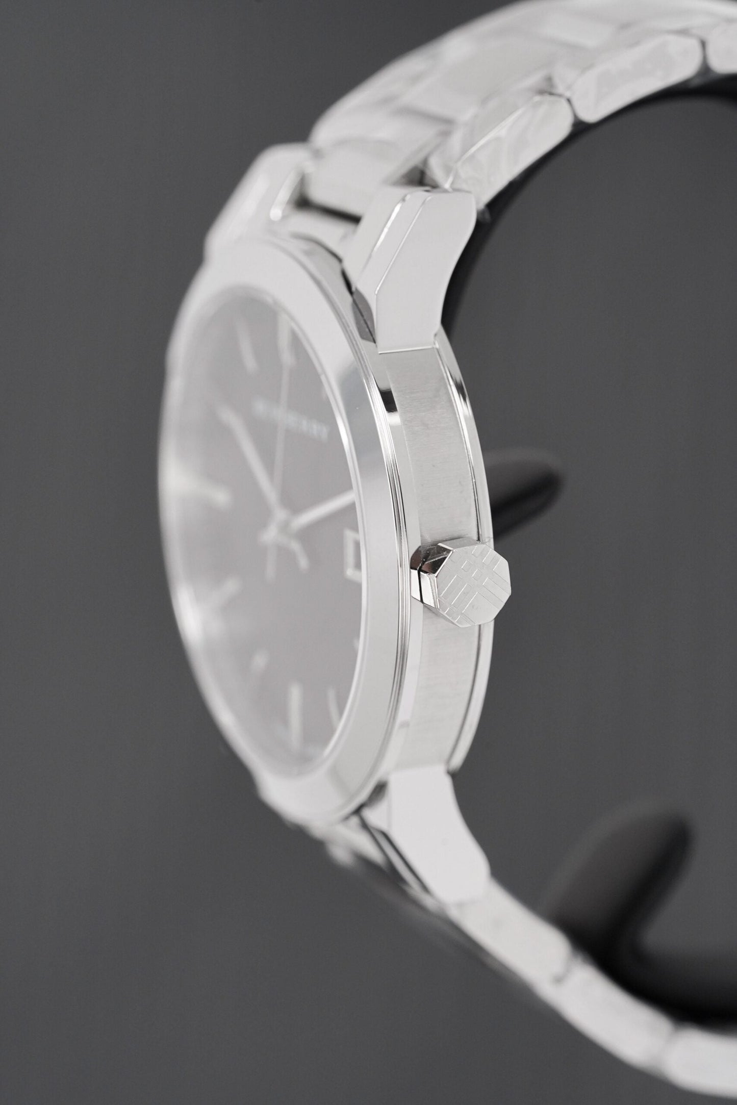 Burberry Ladies Watch The City Steel Bu9001