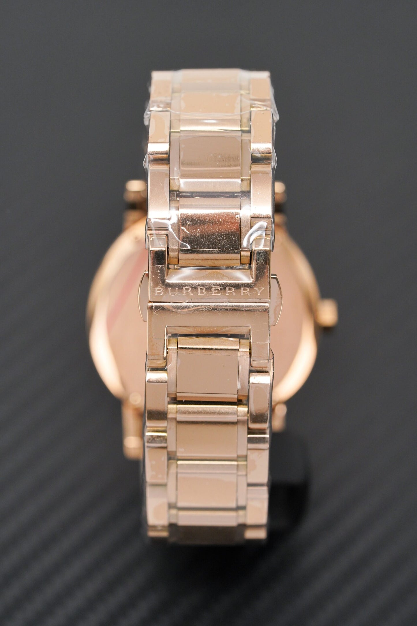 Burberry Ladies Watch The City Rose Gold Pvd Bu9005