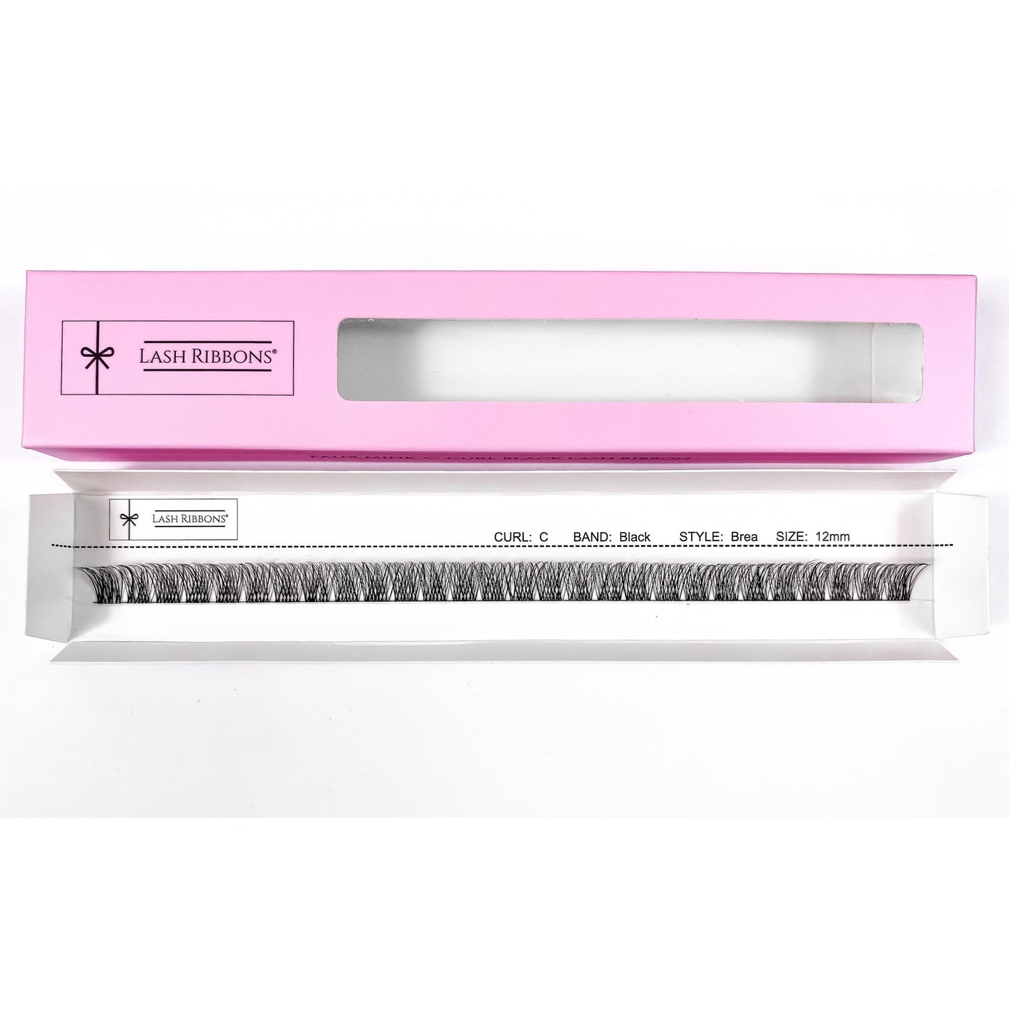 Brea - 'C' Curl Lash Ribbons® Invisible Band