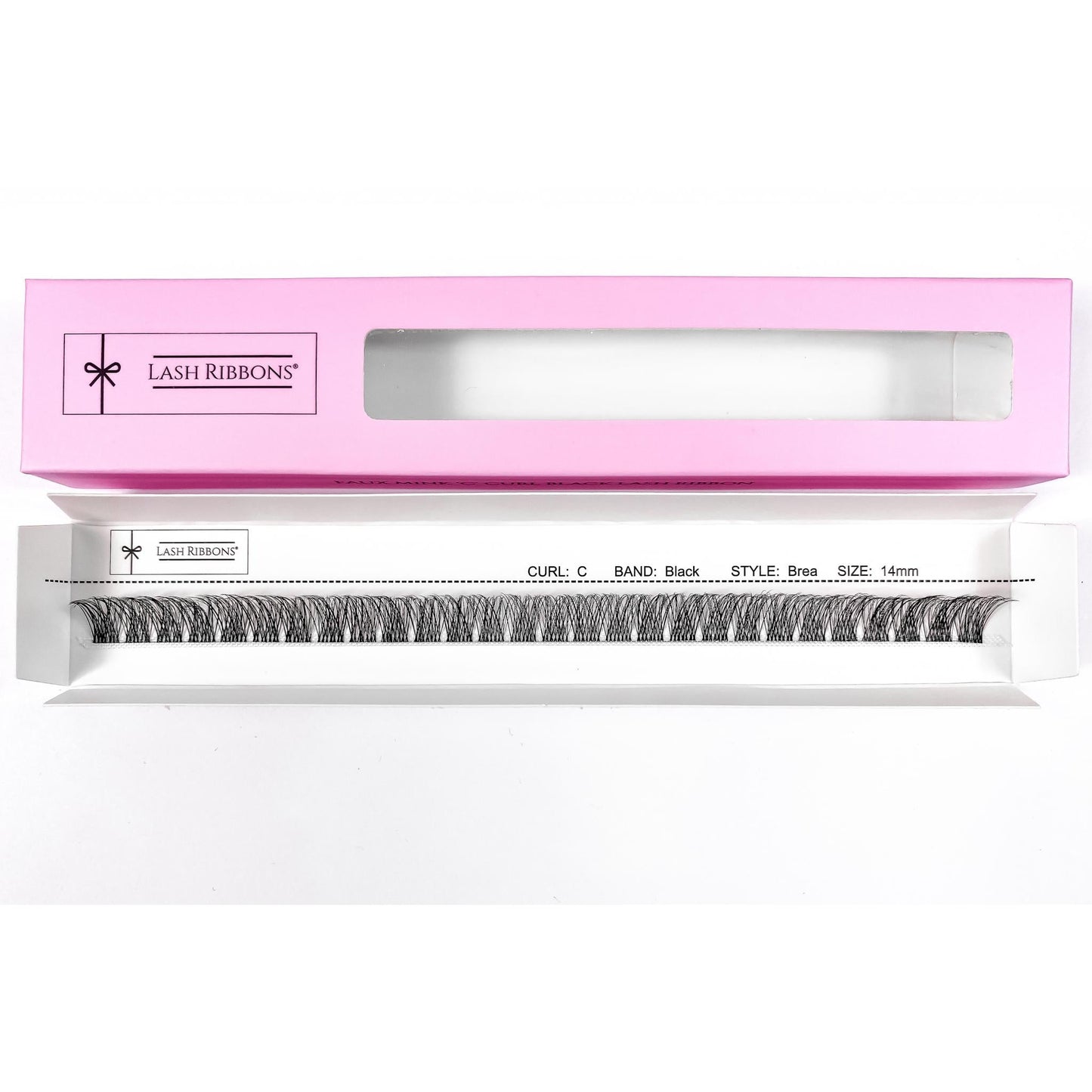 Brea - 'C' Curl Lash Ribbons® Invisible Band