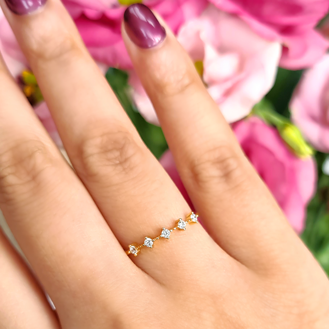 Celeste Ring in Gold