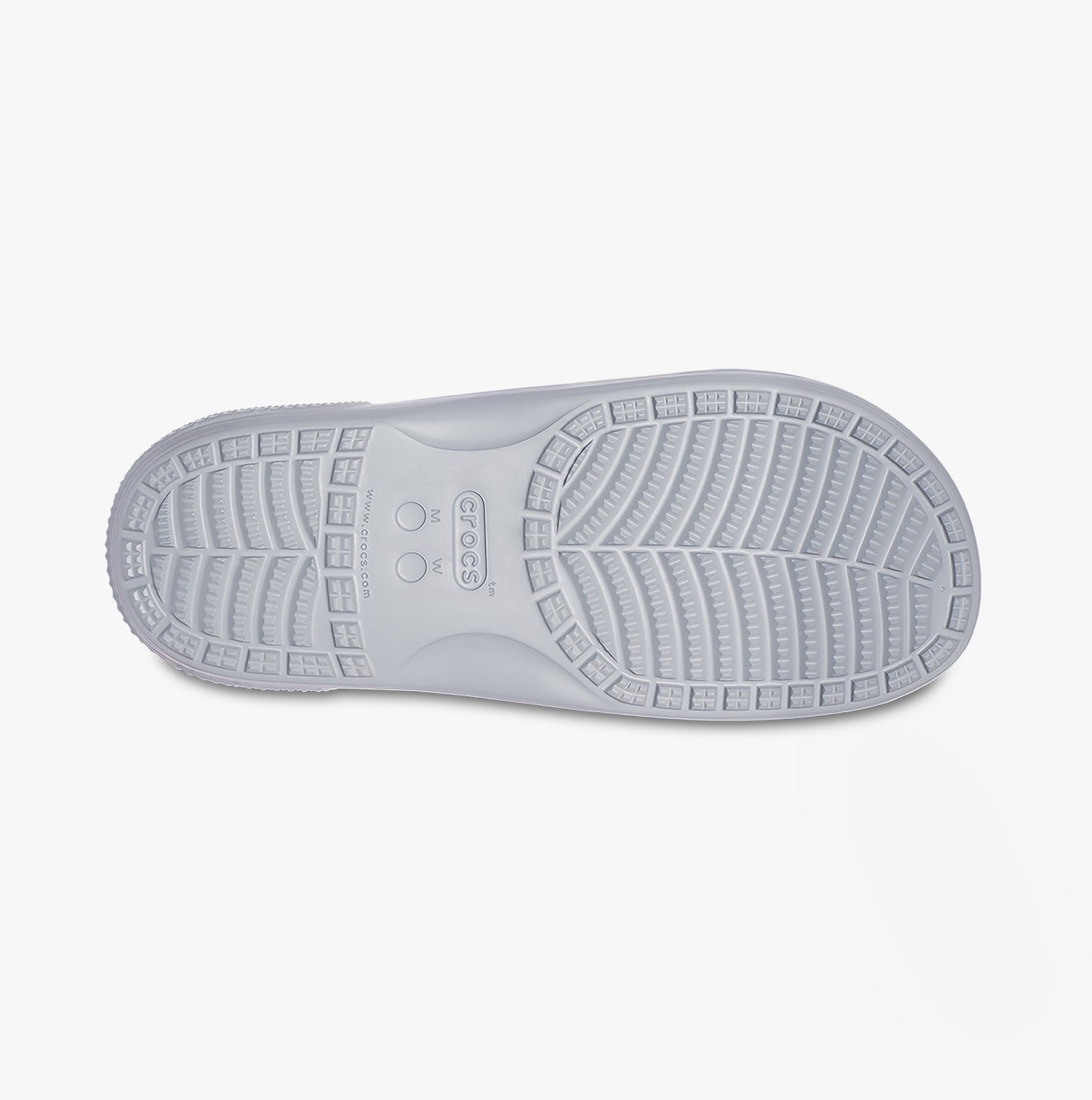 Crocs 206761-007 CLASSIC SANDAL Womens Sandals Light Grey