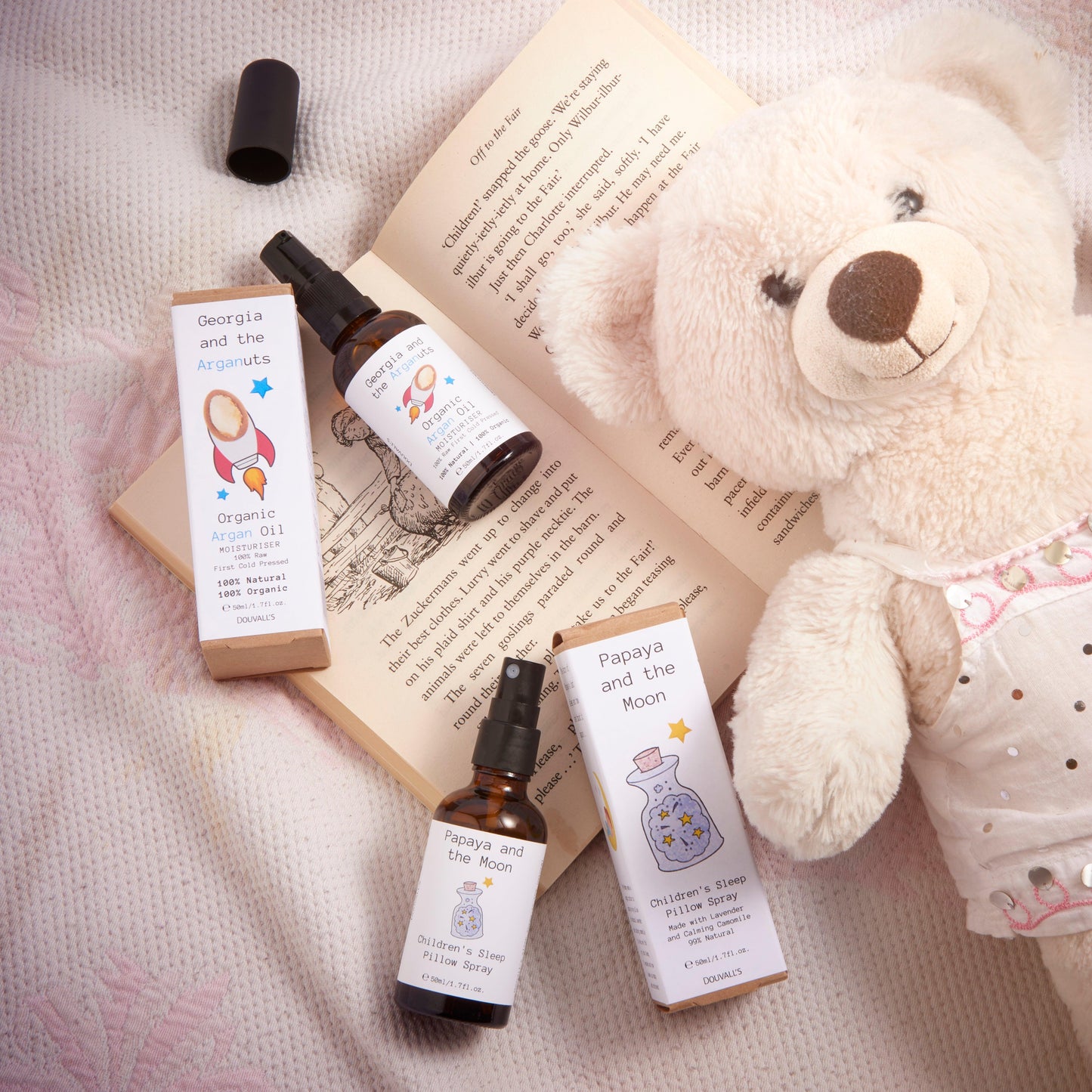 Little Dreamer Care set (including 50ml Argan oil and 50ml Children's sleep spray)
