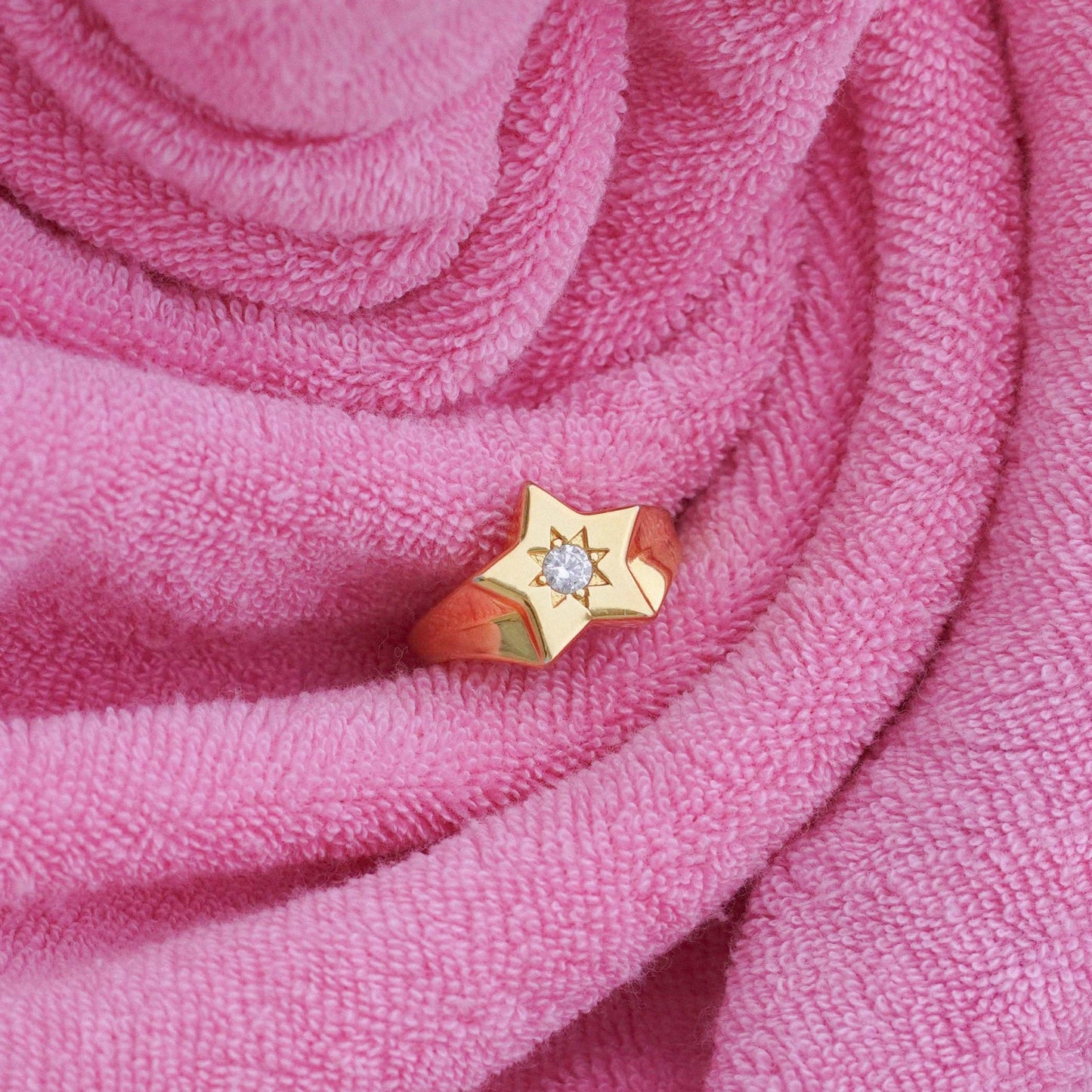 Shooting Star Signet Ring