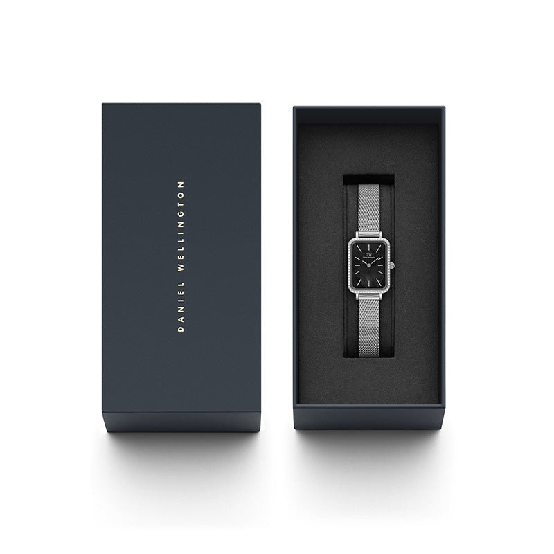 Daniel Wellington Quadro Ladies Black Watch Dw00100667