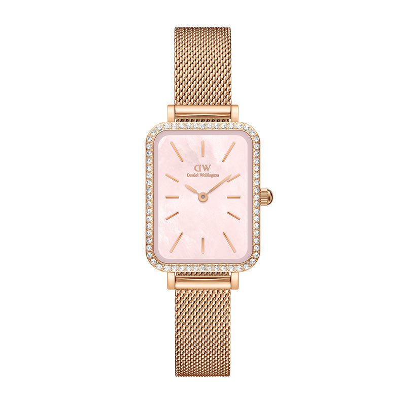 Daniel Wellington Quadro Ladies Pink Watch Dw00100669