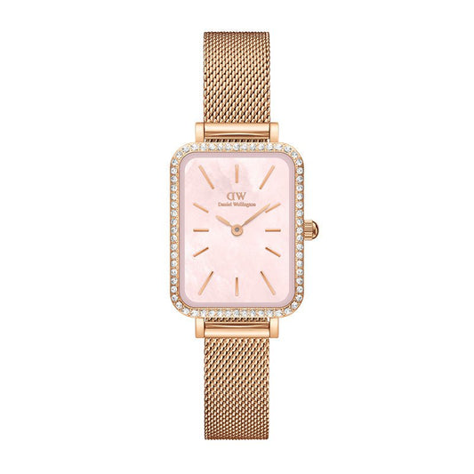 Daniel Wellington Quadro Ladies Pink Watch Dw00100669