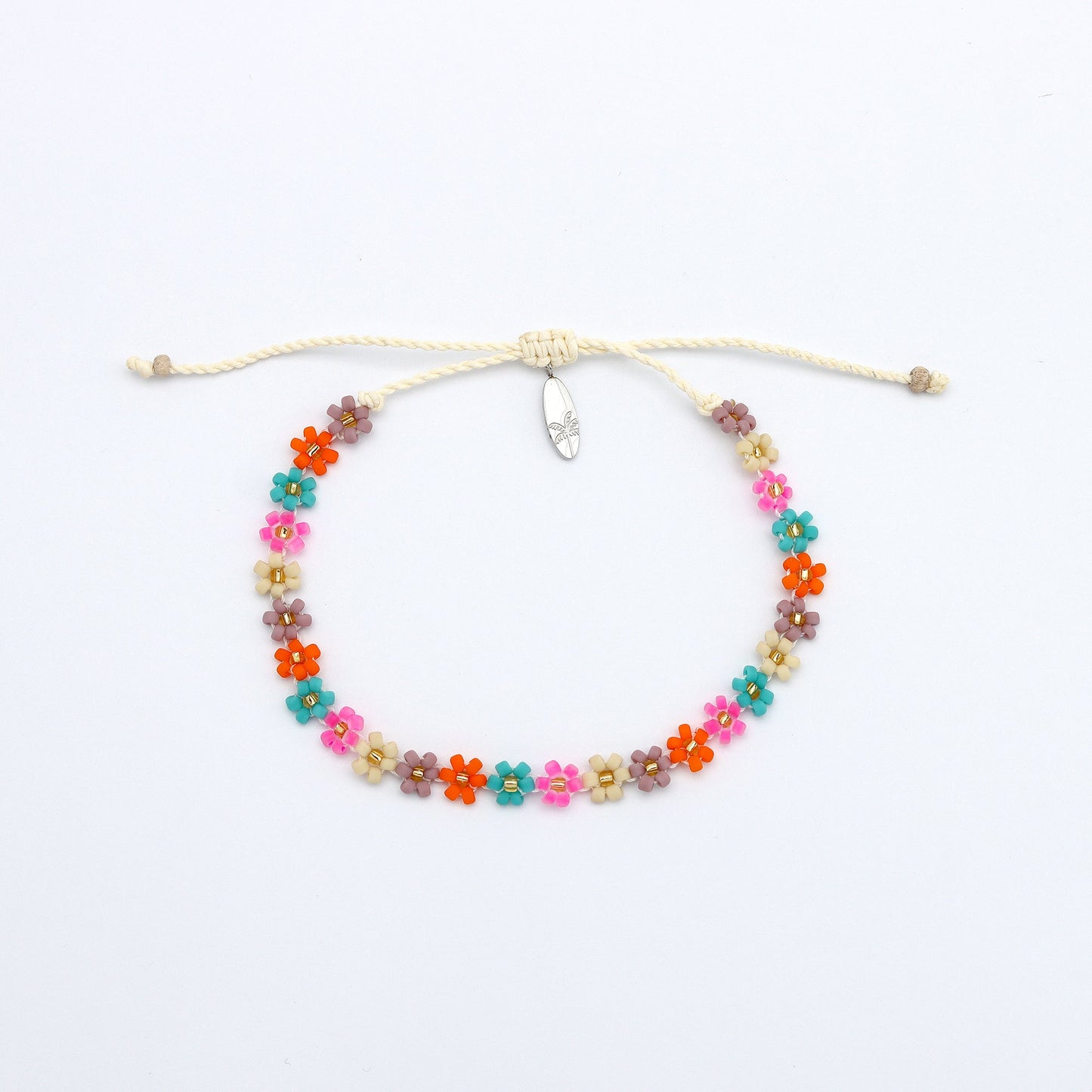Kelopak Daisy Chain Beaded Bracelet
