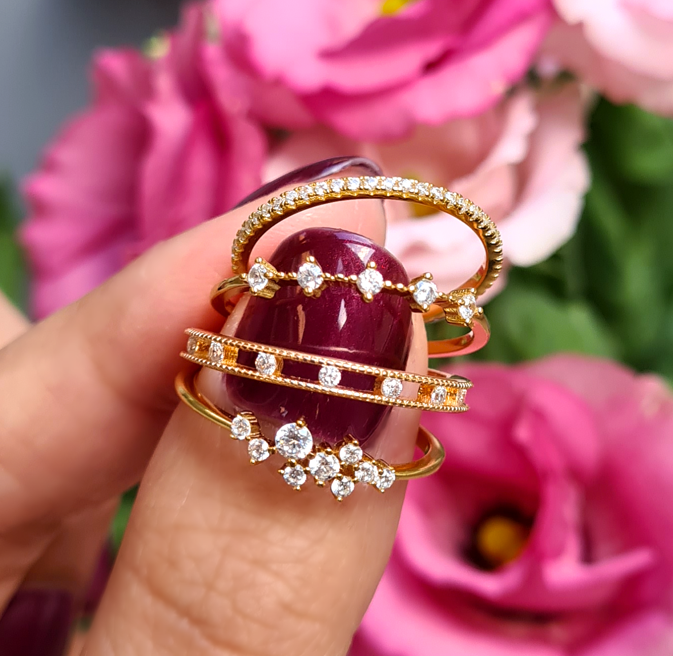 Celeste Ring in Gold