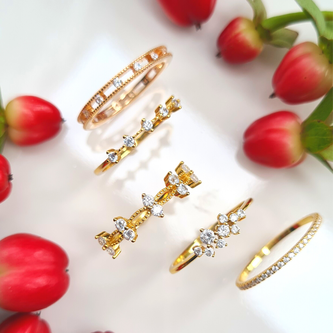 Celeste Ring in Gold