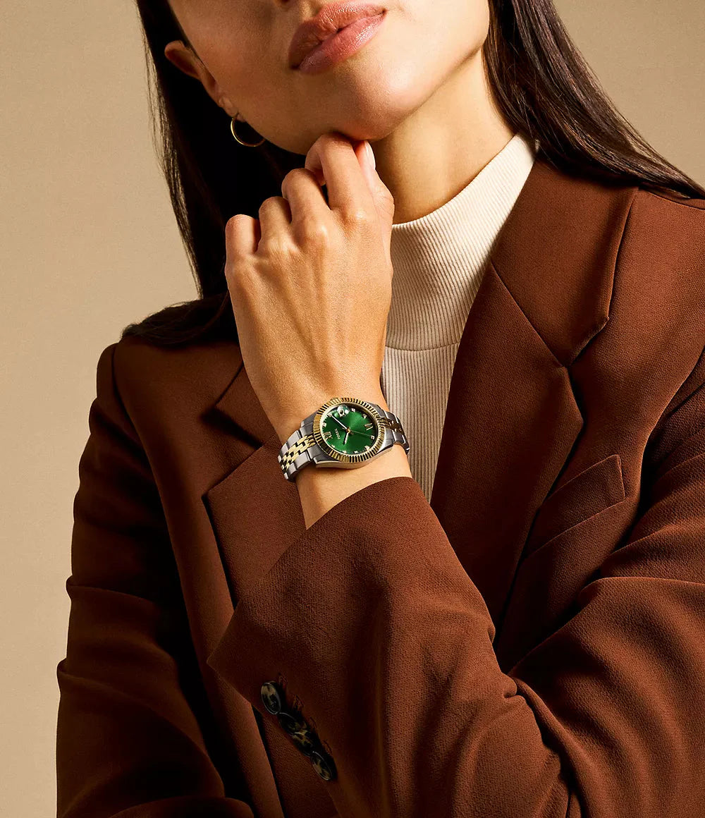 Fossil Watch Scarlette Three Hand Date Ladies Es5388