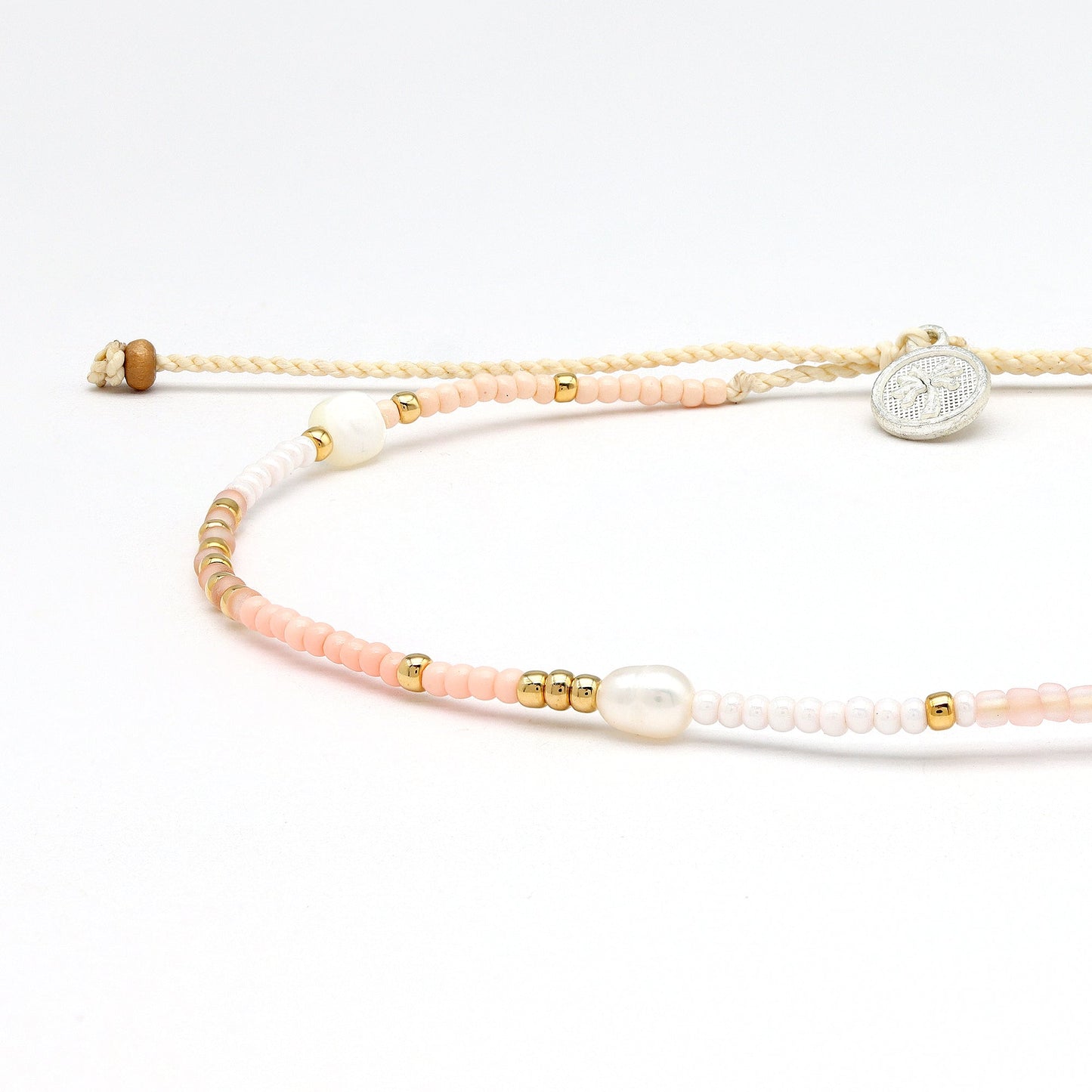 Giada Cinta Pearl Beaded Surf Anklet