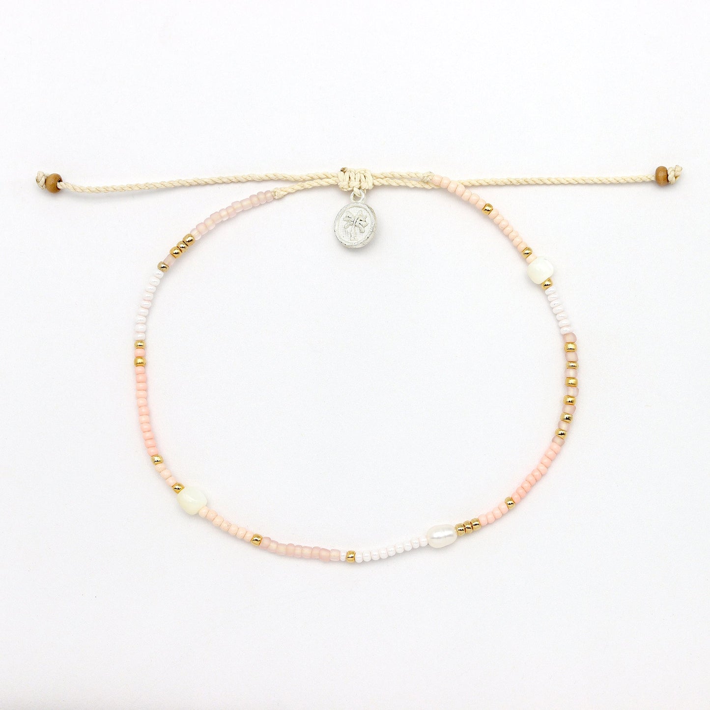 Giada Cinta Pearl Beaded Surf Anklet