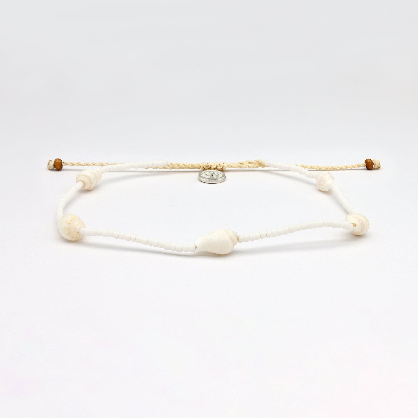 Giada Rahayu Shell Beaded Surf Anklet