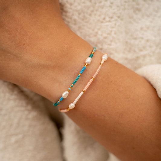 Giada Cinta Pearl Beaded Surf Bracelet