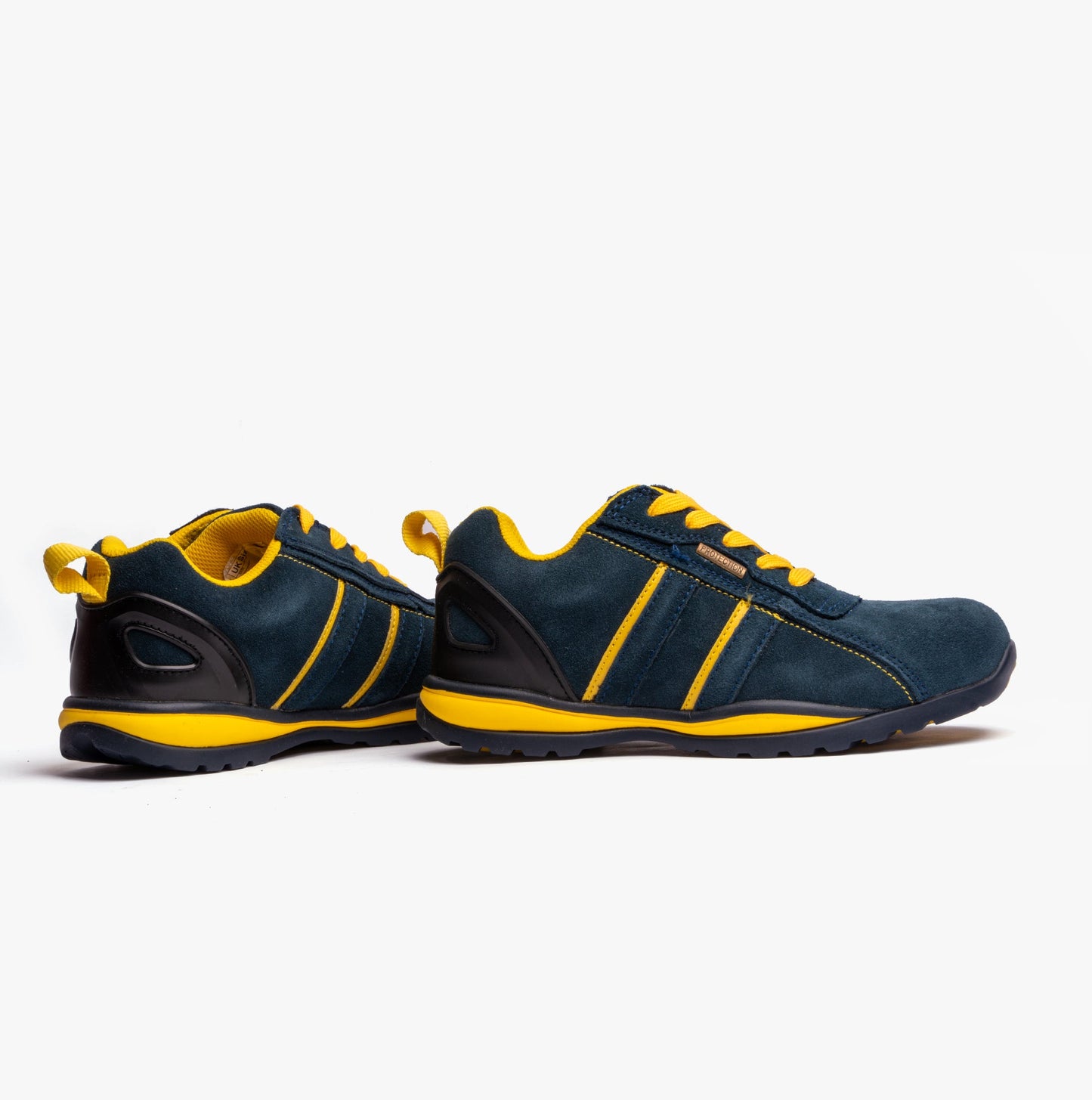 Grafters M090CS Unisex Safety Trainers Navy