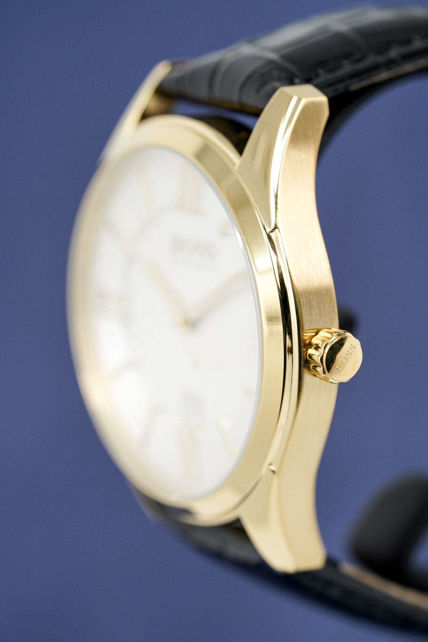 Hugo Boss Watch Classic Gold Plate White Hb1513020