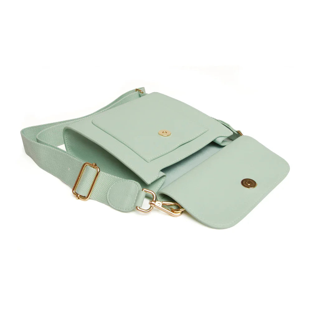 Alice Wheeler Bloomsbury Crossbody Bag | Vegan Leather Bag Multiple Colours