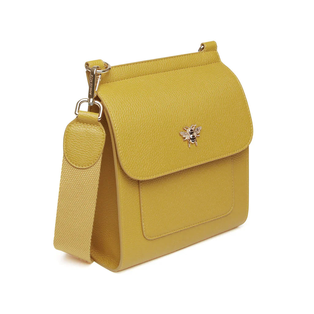 Alice Wheeler Bloomsbury Crossbody Bag | Vegan Leather Bag Multiple Colours