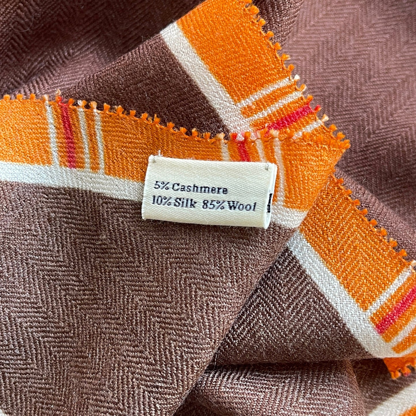 Classic English Plaid Cashmere Scarf - Unisex Luxury Silk Blended Scarf