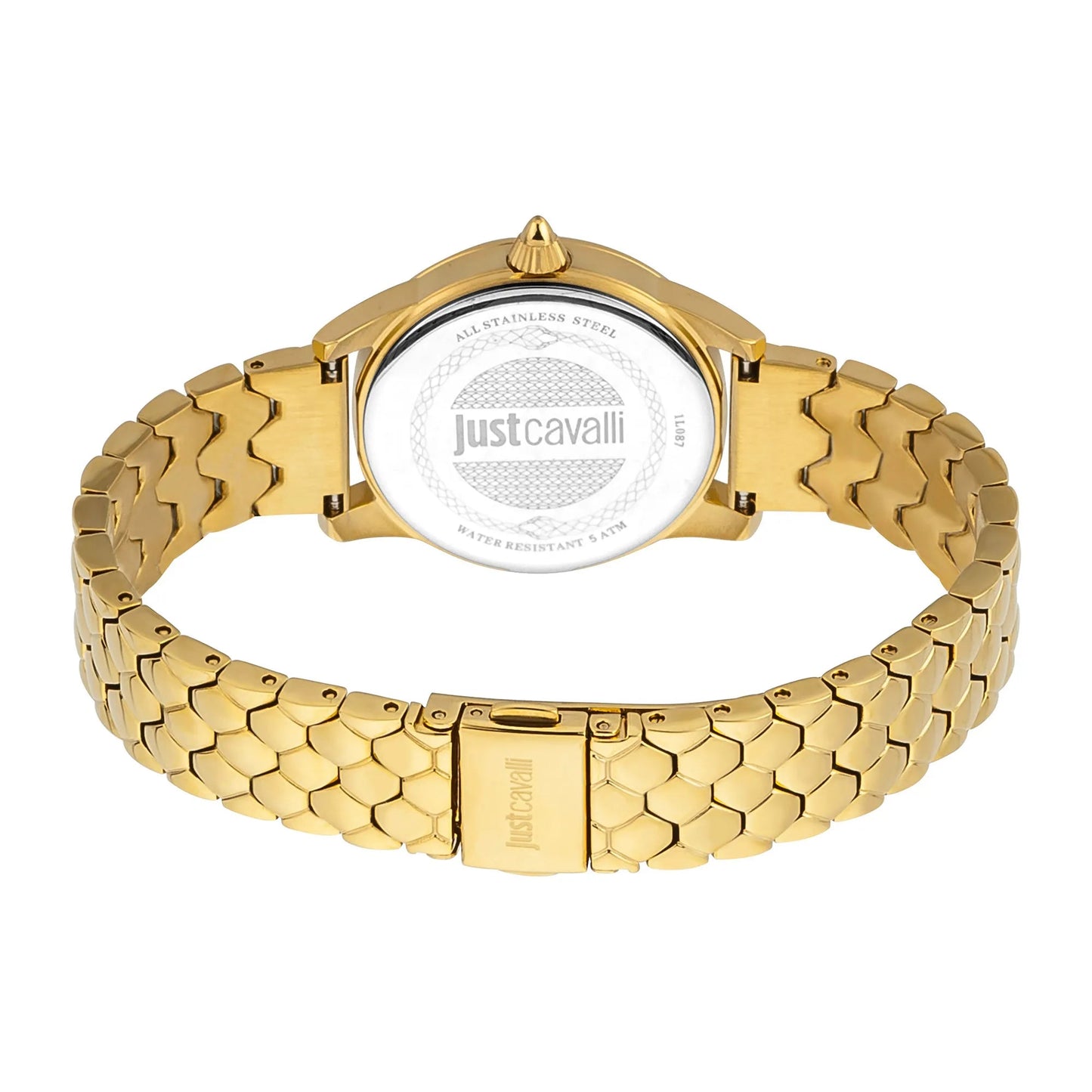 Just Cavalli Donna affascinante Yellow Gold Green