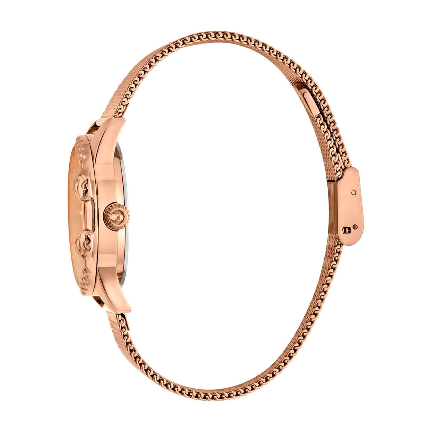 Just Cavalli JC Giro Steel Rose Gold Serpente Zircons