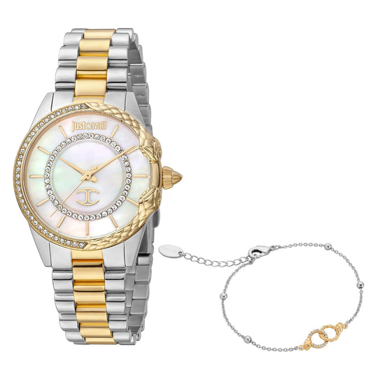 Just Cavalli Set Catena Two Tones YG MOP