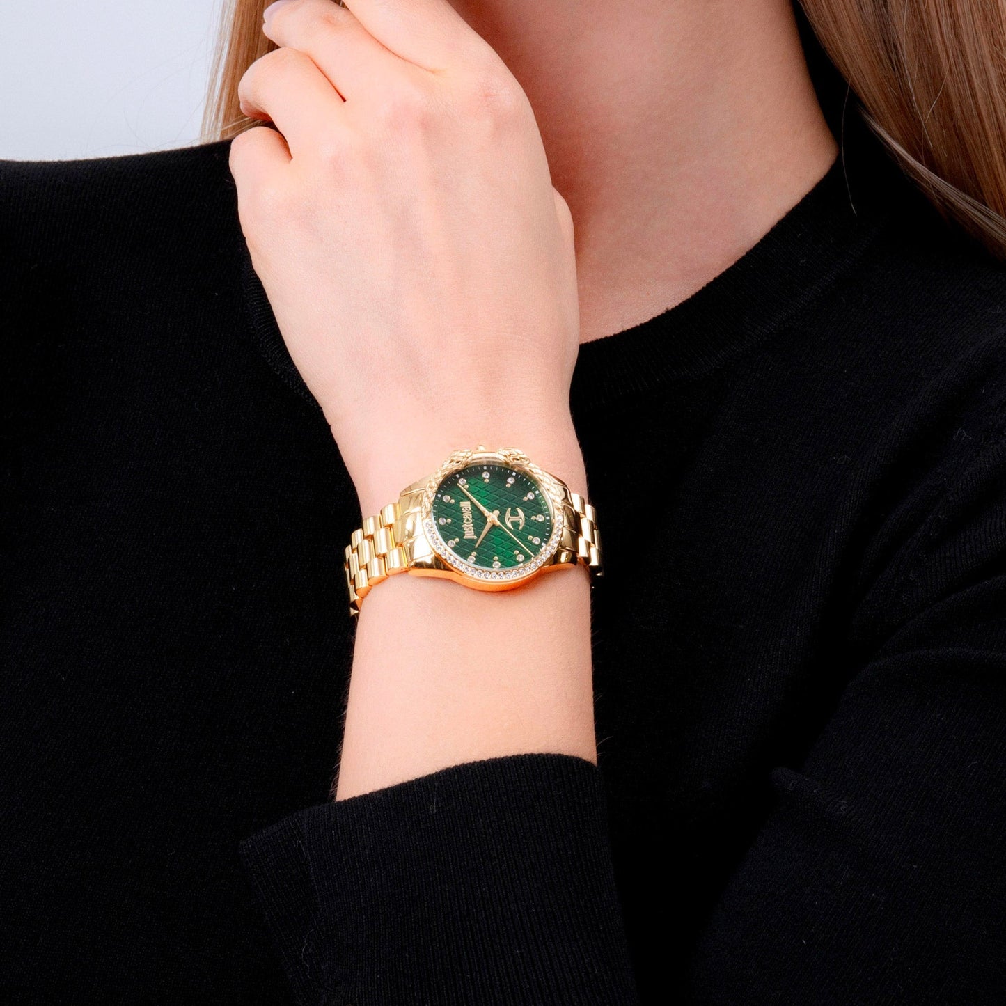 Just Cavalli Diva Yellow Gold Green