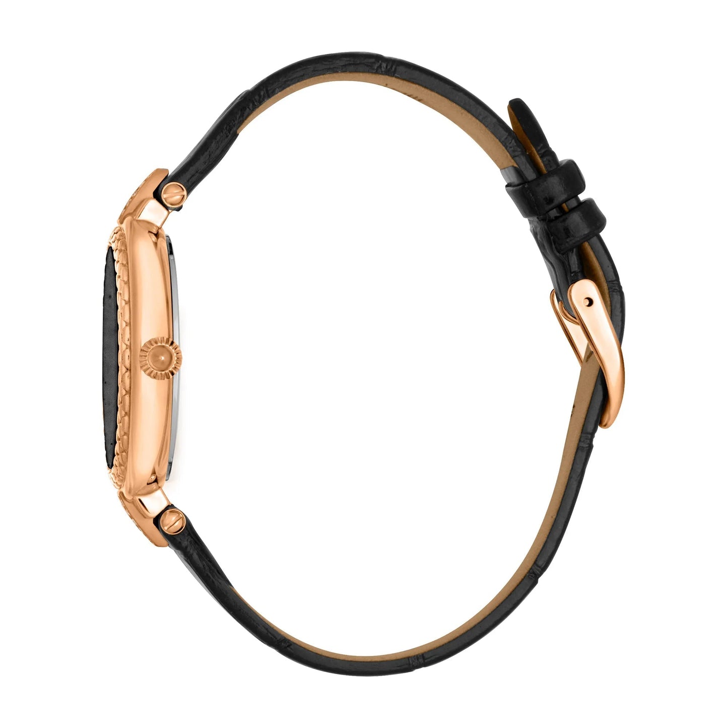Just Cavalli Snake Creazione Black Leather