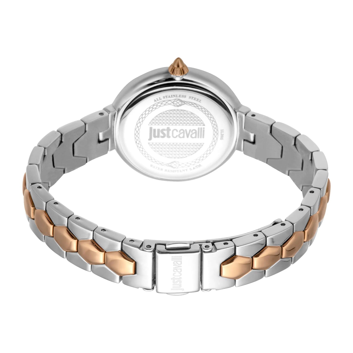 Just Cavalli Snake Creazione Two Tones RG Silver