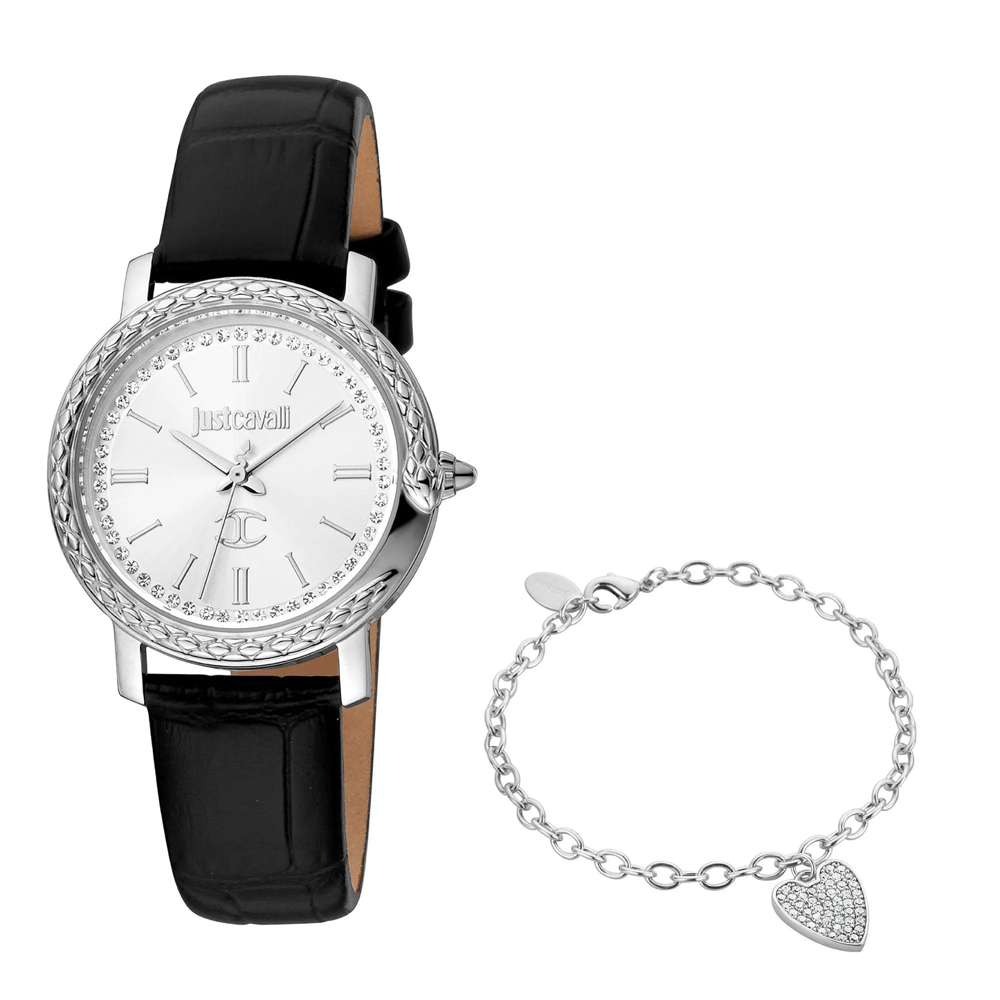 Just Cavalli Donna sempre Silver Leather