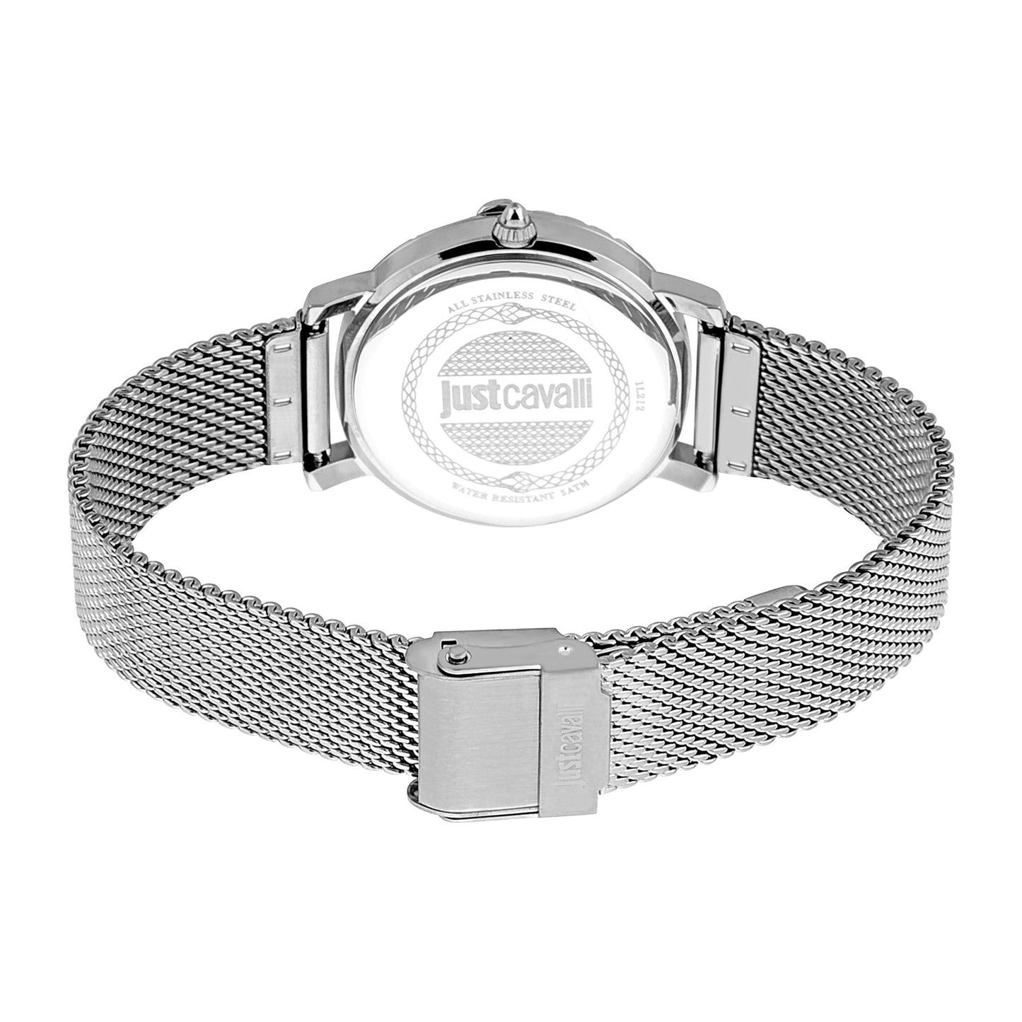 Just Cavalli Brillante Silver Glitter Blue