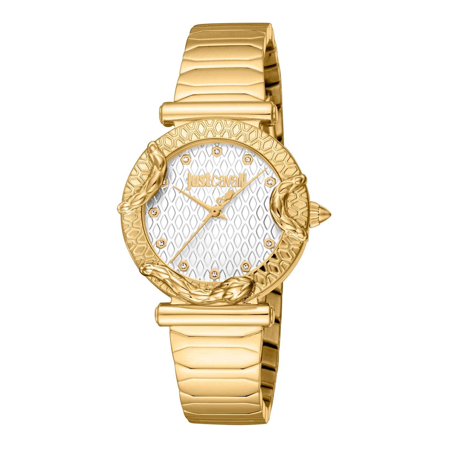 Just Cavalli Atrani Yellow Gold Silver