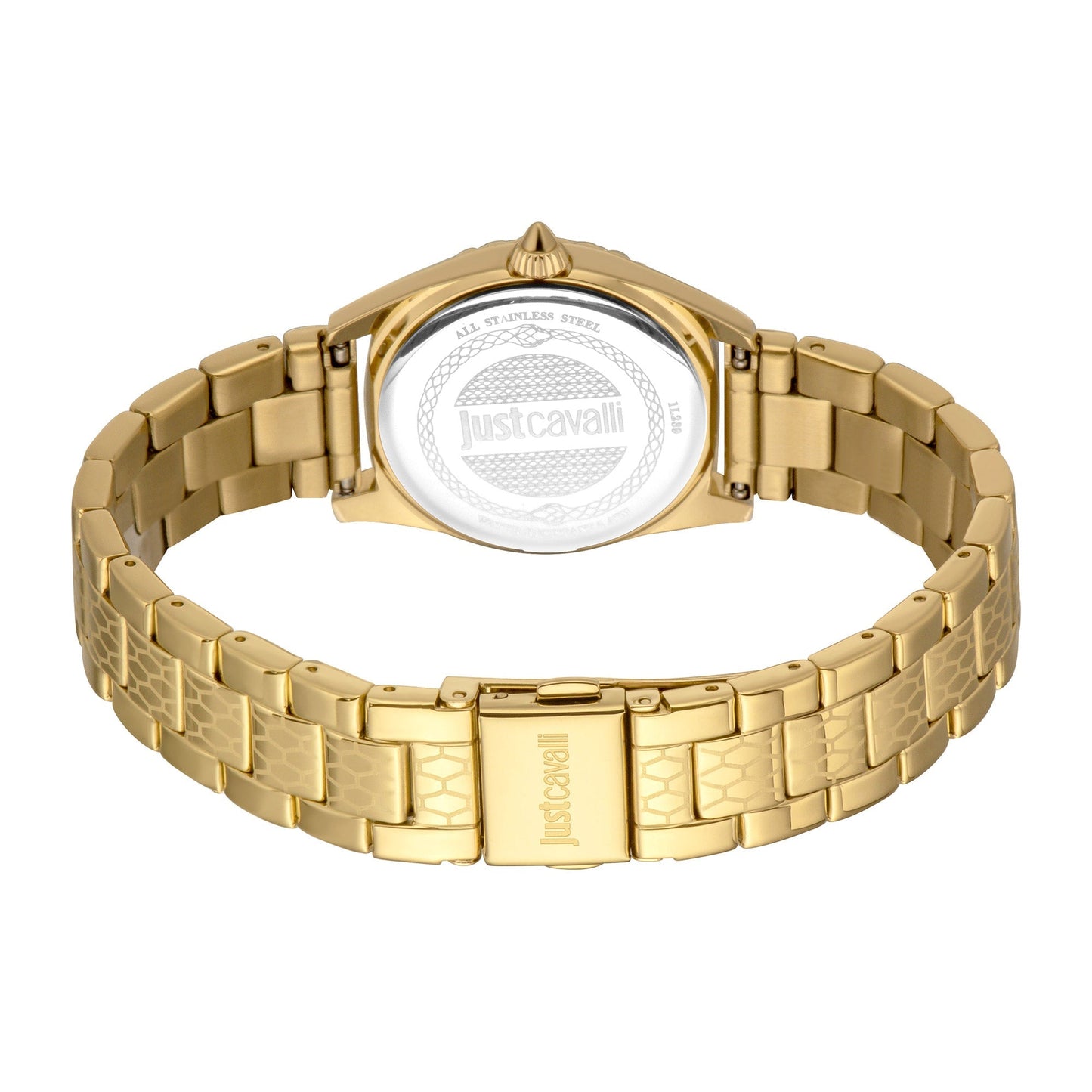 Just Cavalli Fashion Glam Yellow Gold