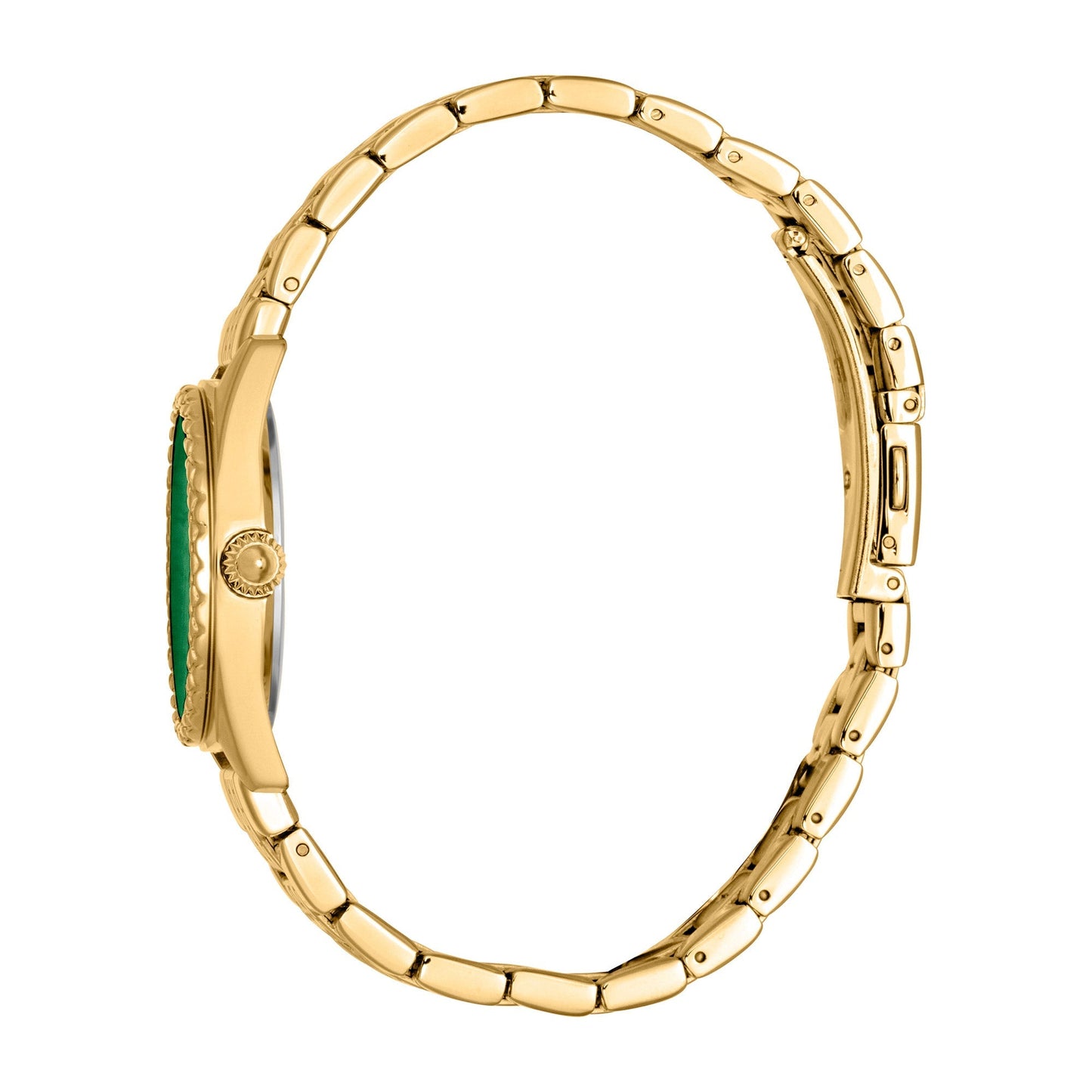 Just Cavalli Fashion Glam Yellow Gold Green