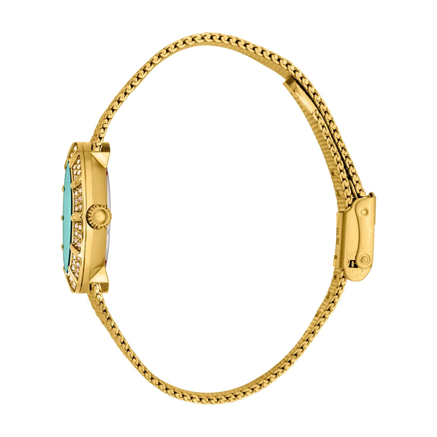 Just Cavalli Eleganza Mini Yellow Gold Turquoise