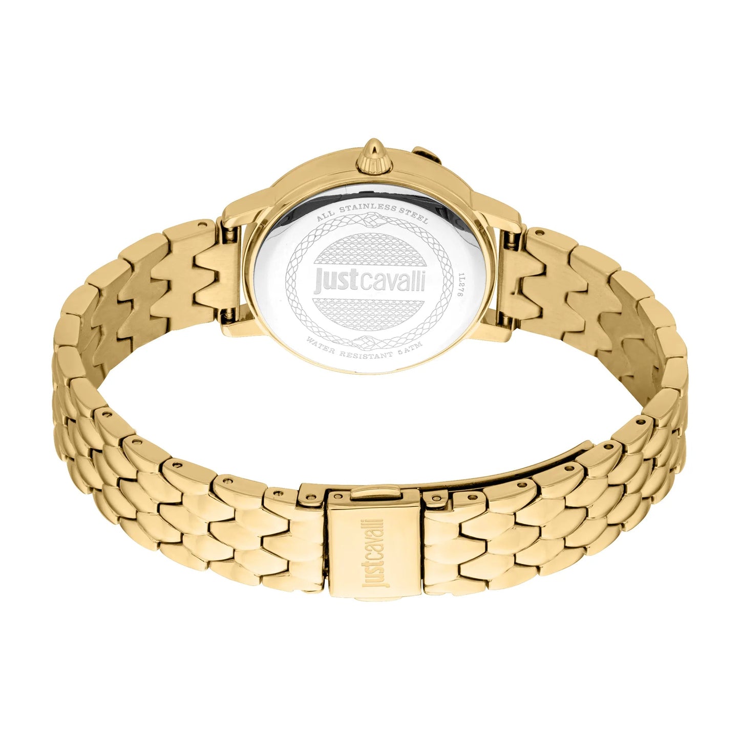Just Cavalli Viperized Yellow Gold Turquoise