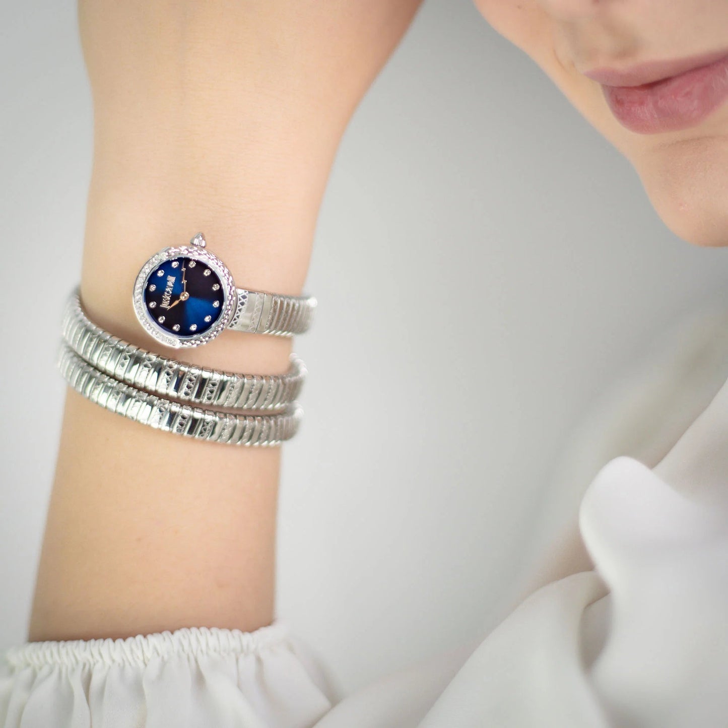 Just Cavalli Enchanting Silver Blue