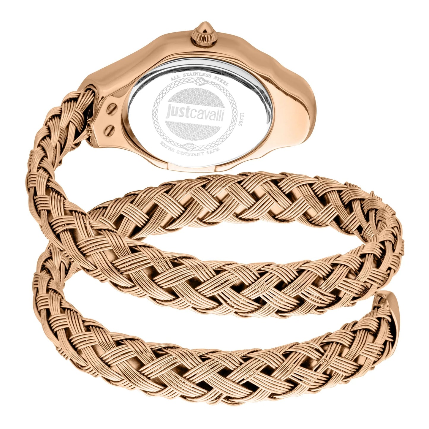 Just Cavalli Twined Rose Gold Silver