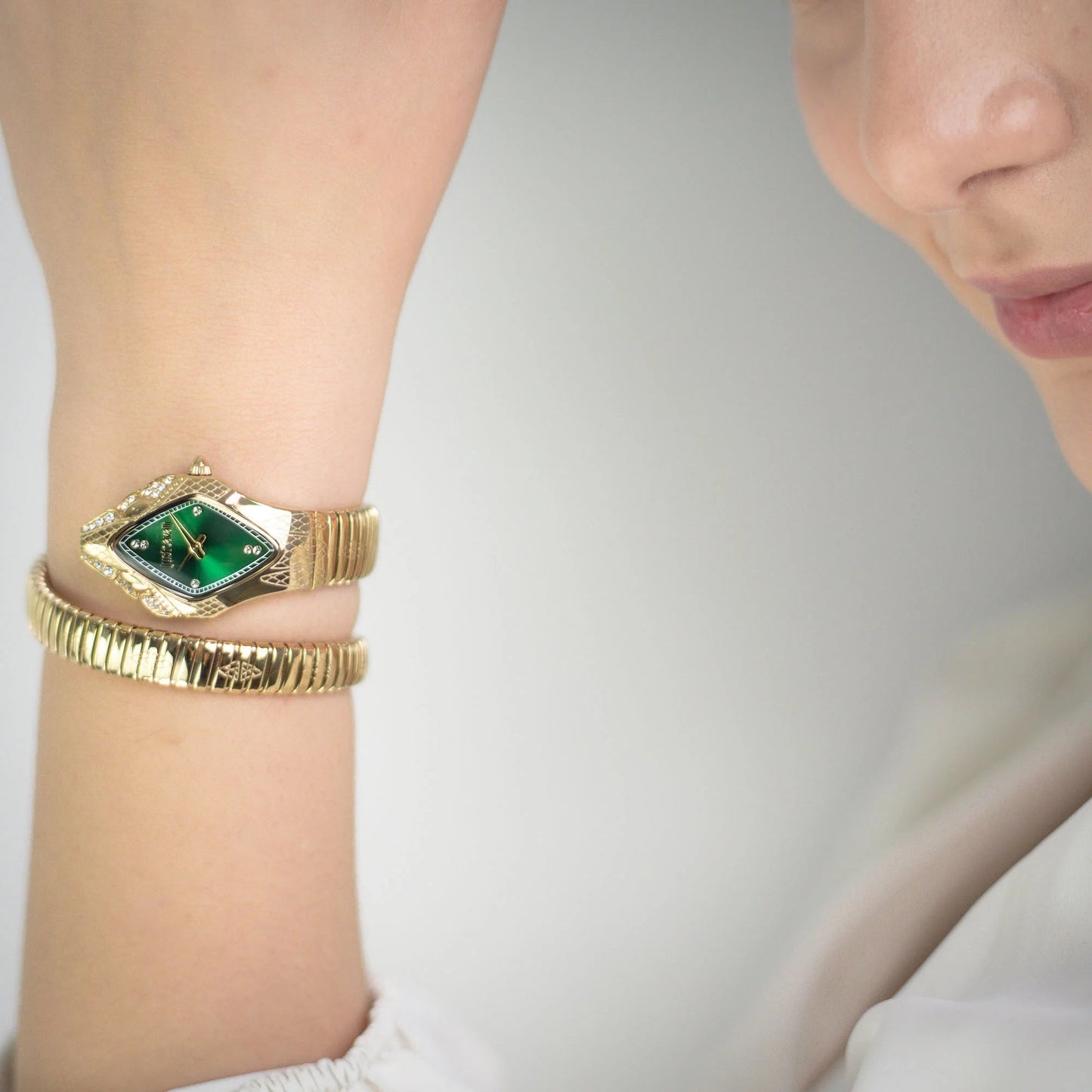 Just Cavalli Ferocious Yellow Gold Green