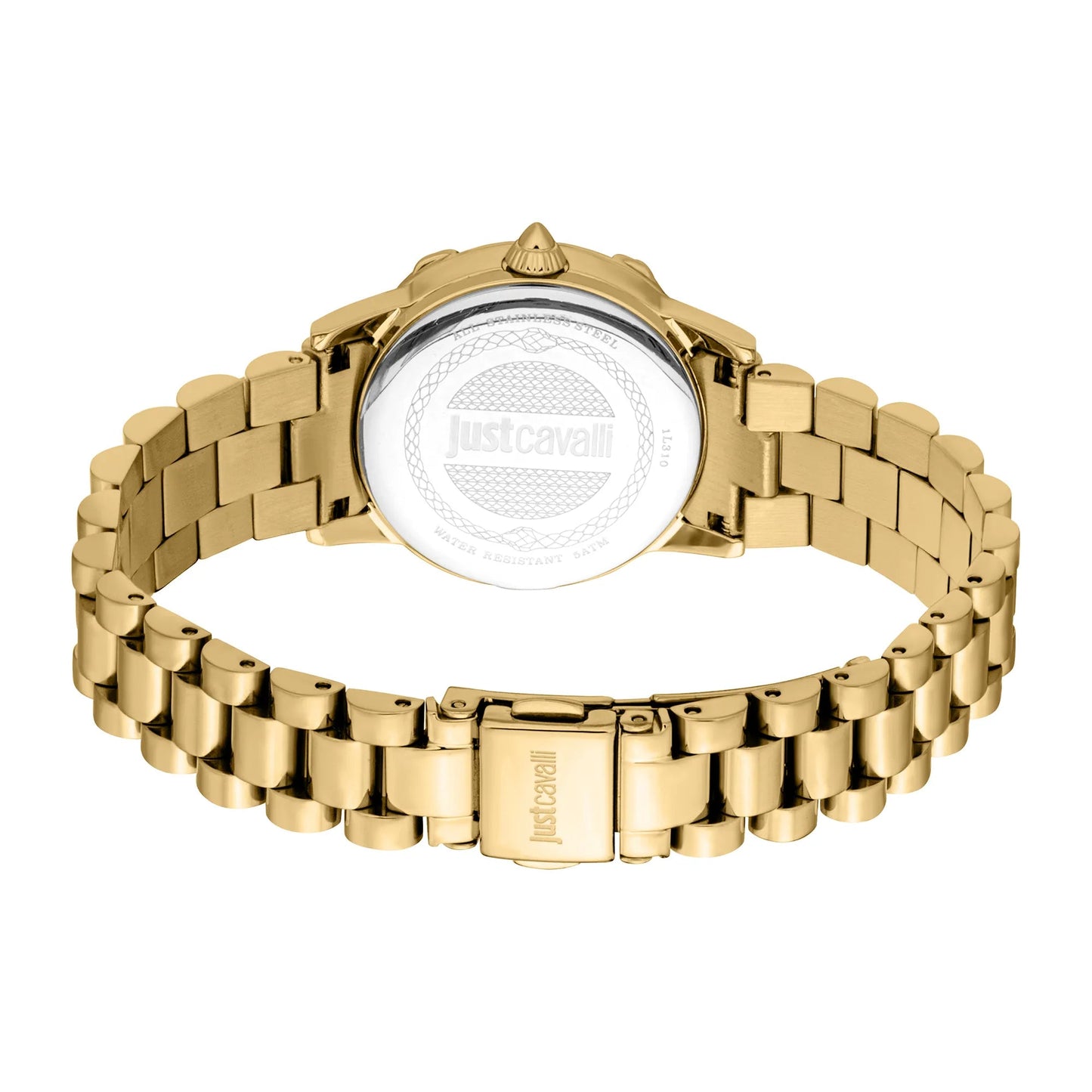Just Cavalli Fiorenza Snake Yellow Gold Turquoise