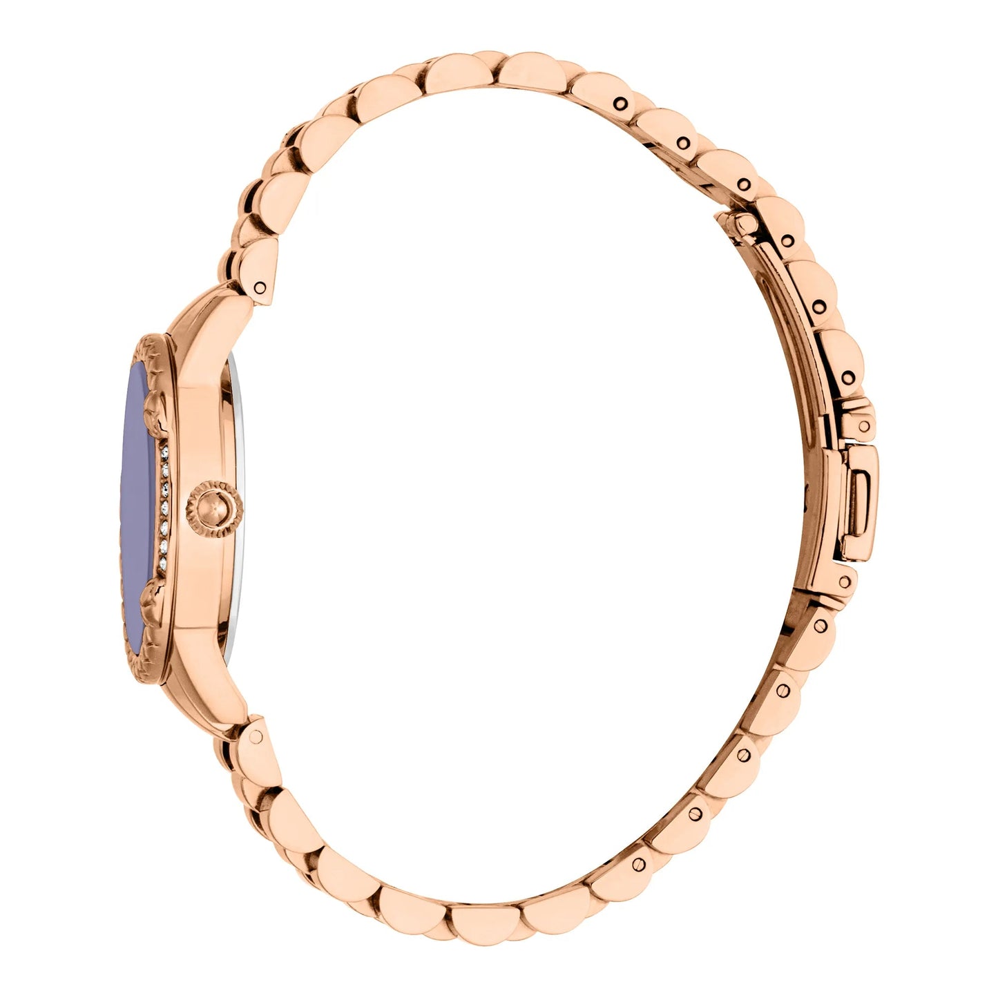 Just Cavalli Fiorenza Snake Rose Gold Violet