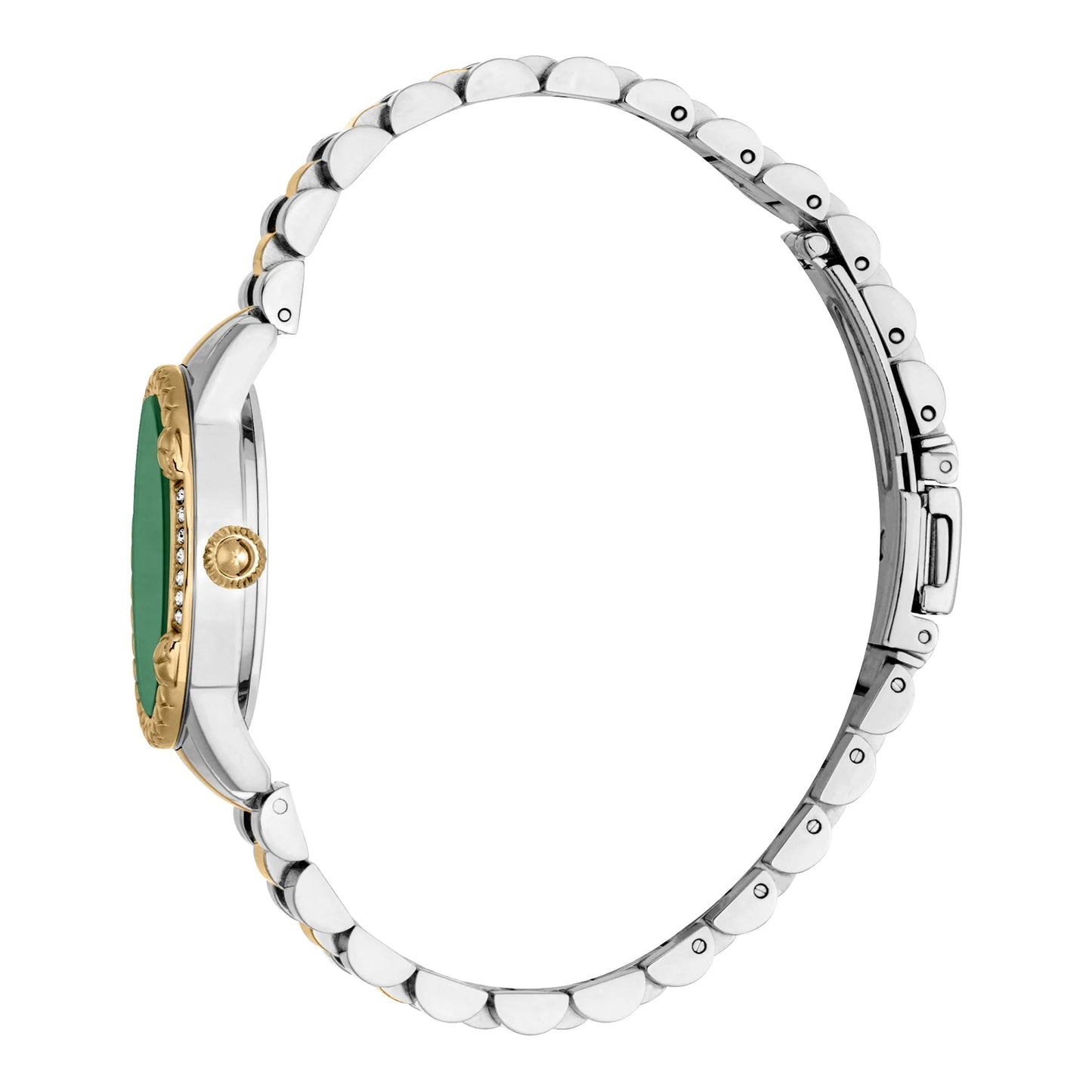 Just Cavalli Fiorenza Snake Two Tones YG Green