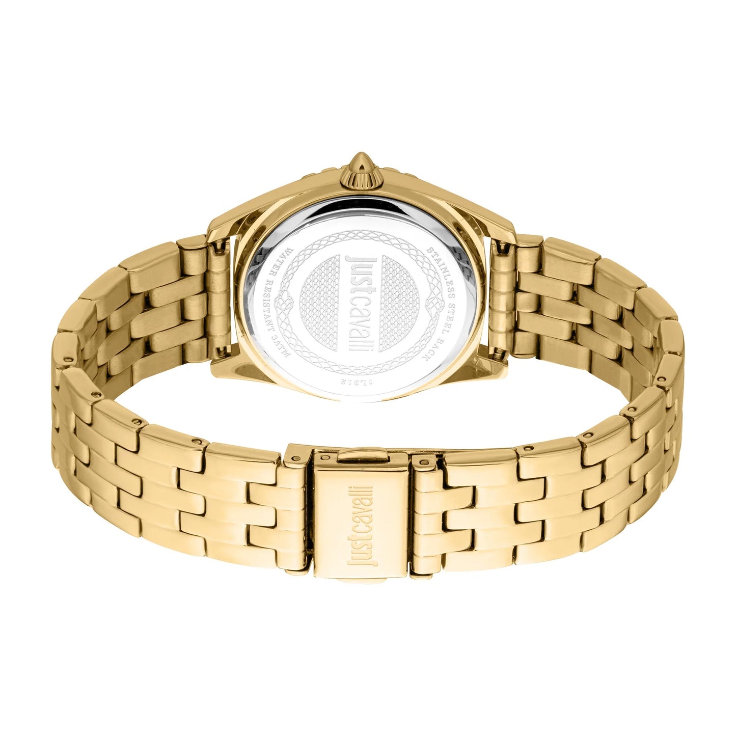 Just Cavalli Indomitable Animalier Yellow Gold Silver