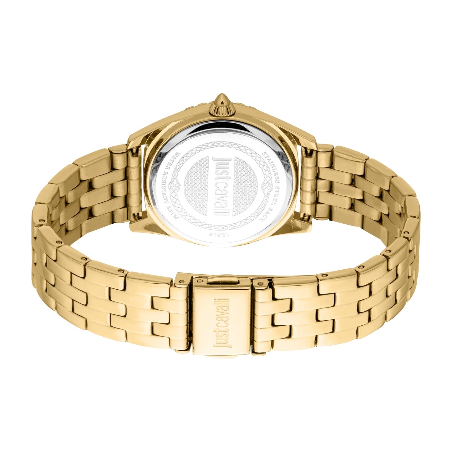 Just Cavalli Indomitable Animalier Yellow Gold Green