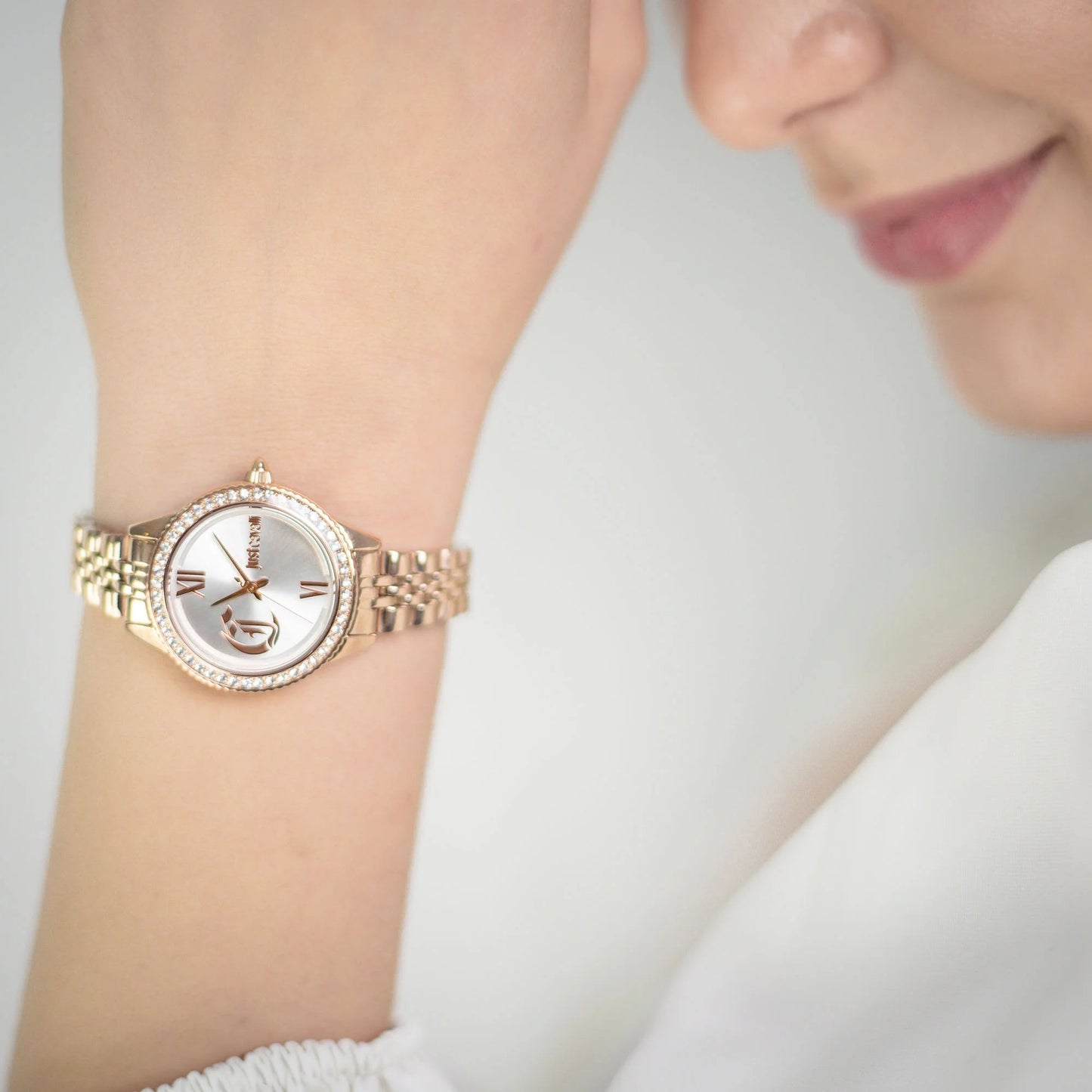 Just Cavalli Forward Rose Gold Silver
