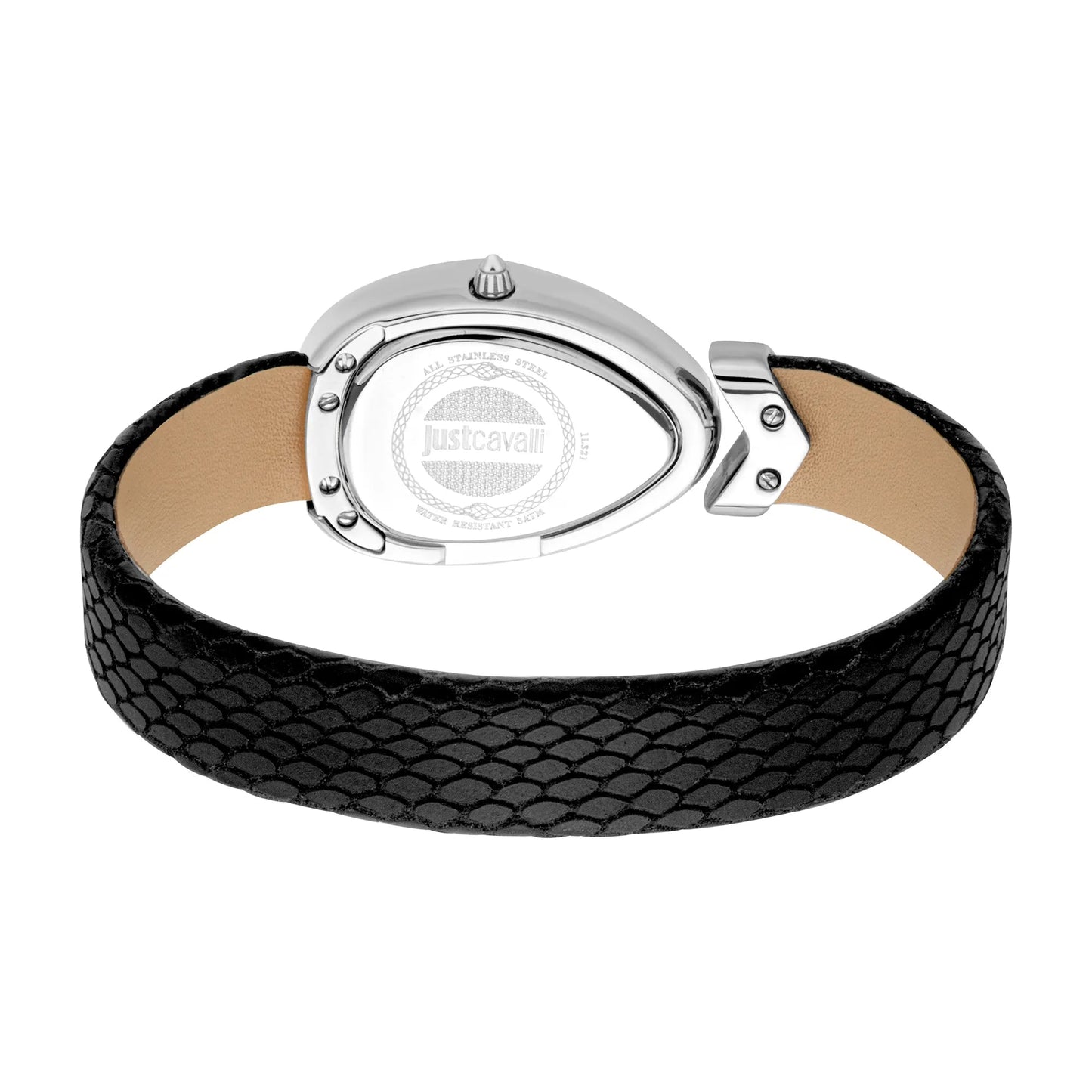 Just Cavalli Diversa Snake Black Silver