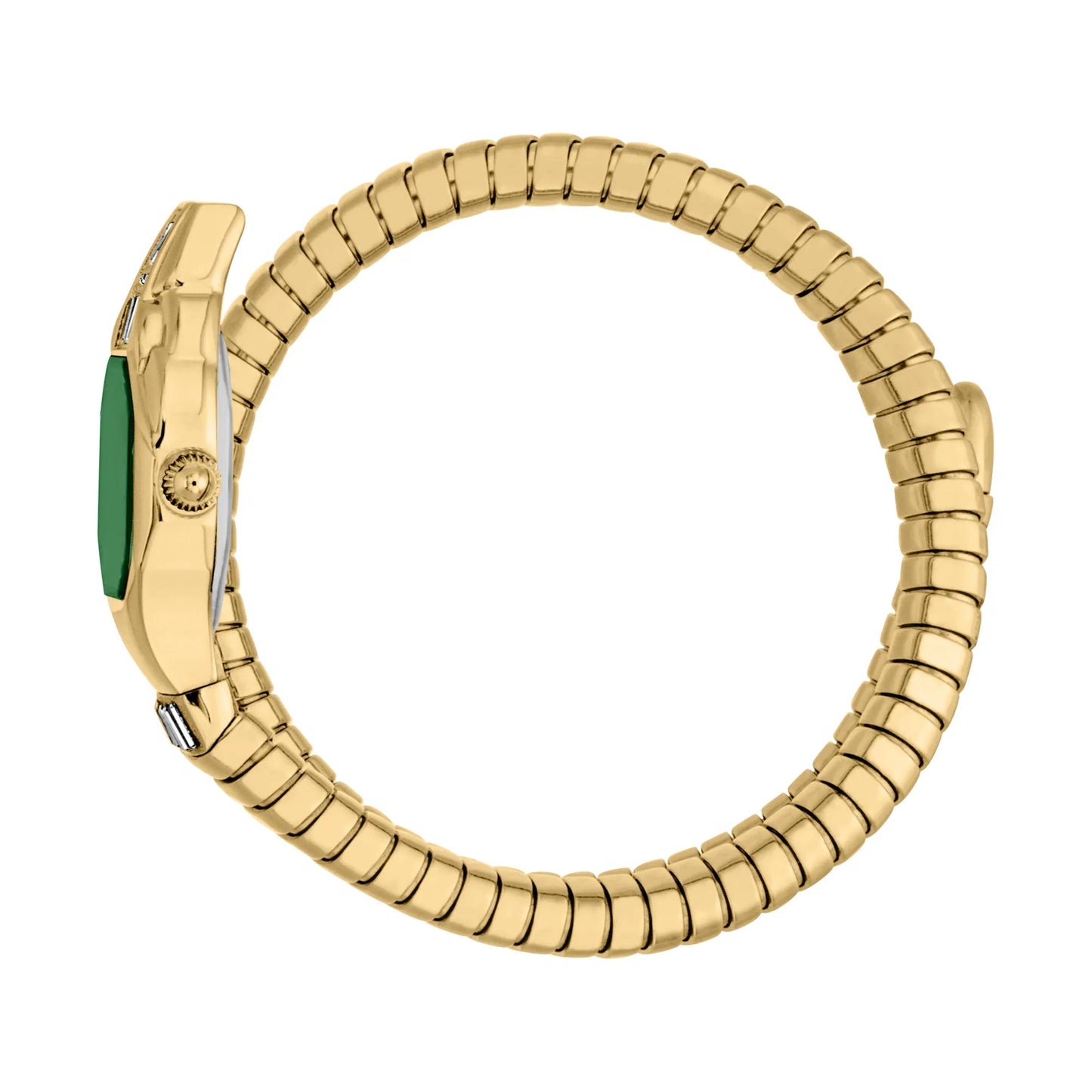 Just Cavalli Brillante Snake Yellow Gold Green