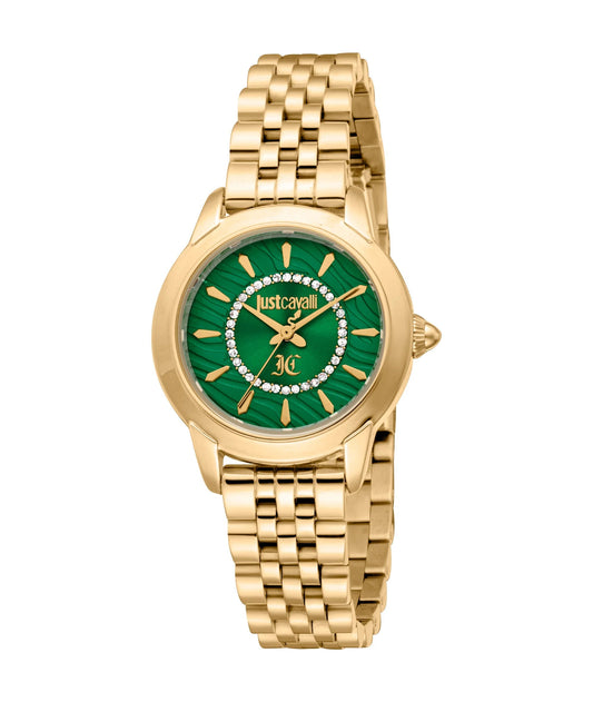 Just Cavalli Allegra Yellow Gold Green